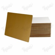 Подложка прямоугольная, усиленная, Золото/Жемчуг (1,5 мм), 600*400 мм.