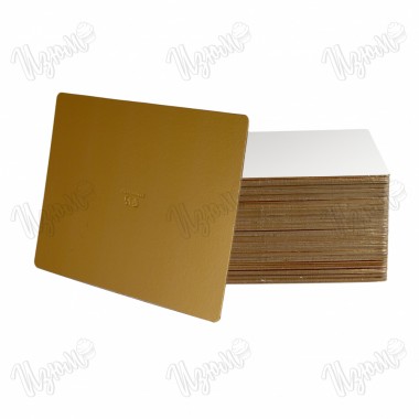 Подложка прямоугольная, усиленная, Золото/Жемчуг (1,5 мм), 600*400 мм.