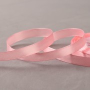 Лента атласная, 10 мм × 23 ± 1 м, цвет жемчужно-розовый №41