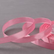 Лента атласная, 10 мм × 23 ± 1 м, цвет розовый №162