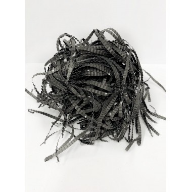 Бумажная стружка (наполнитель) ЧЁРНАЯ, 50 г.