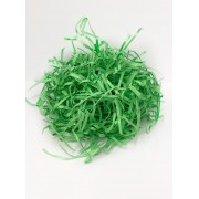 Бумажная стружка (наполнитель) ЗЕЛЁНАЯ, 50 г.