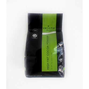 Какао-порошок алкализированный Veliche 22-24% жирности, 100 г