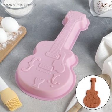 Форма кондитерская для выпечки "Гитара"