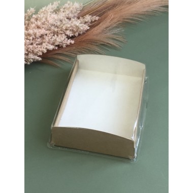 Упаковка OpBox 1000 (185*140*55 мм) с прозрачной крышкой.