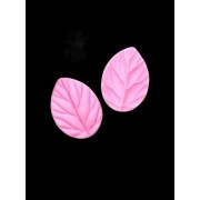 Молд силиконовый, 2 части, 7,5х5,5х2 см "Лист вишни"