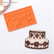 Молд " Узор" 20*13*0,7 см