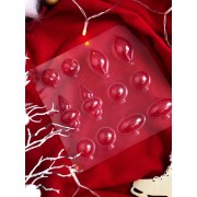 Форма для шоколада НОВОГОДНИЕ ШАРЫ Микс  №6