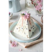 Пасочница (пластиковая) для приготовления 900 г творожной пасхи.