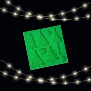 Молд для творчества "Ёлочки"8*8 см