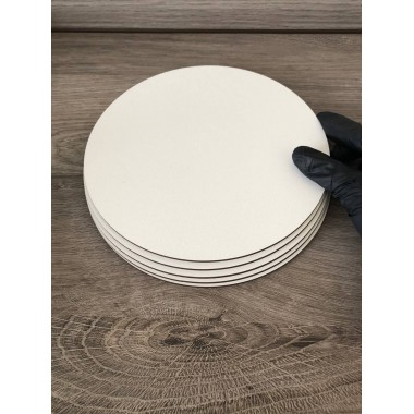 Подложка круглая белая 160 мм, мдф 2,5-3 мм, 1 шт. Подложка круглая белая 160 мм, мдф 2,5-3 мм, 1 шт.