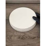 Подложка  круглая 220 мм, белая мдф 2,5-3 мм, гладкая, 1 шт.