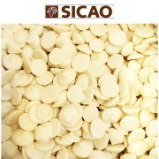 Белый шоколад SICAO 27%, 1 кг (Россия)