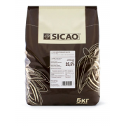Белый шоколад SICAO 27%, 1 кг (Россия)