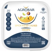 Пюре Тропический микс AGROBAR, 1 кг (замороженное)