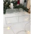 Прозрачный куб из акрила 22*22 см, высота 8 см