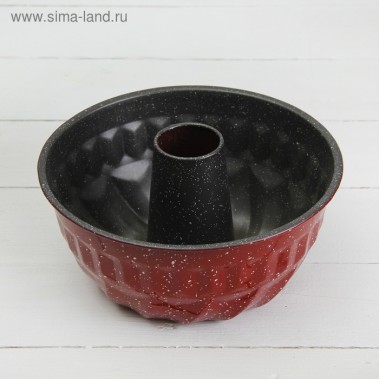 Форма для выпечки 22,5х9,8 см "Немецкий кекс. Лагос", антипригарное покрытие, цвет красный