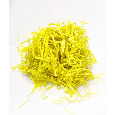 Бумажная стружка (наполнитель) ЛИМОННАЯ, 50 г