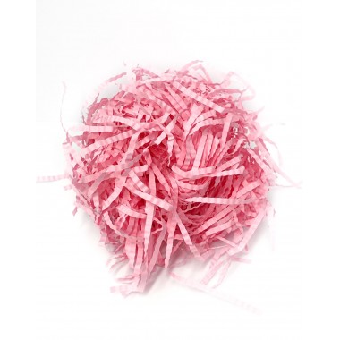 Бумажная стружка (наполнитель) НЕЖНО- РОЗОВАЯ, 50 г