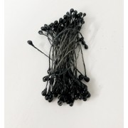 Тычинки для цветов ЧЁРНЫЕ двухсторонние, 25 шт