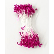 Тычинки для цветов ФУКСИЯ средние двухсторонние, 20 шт