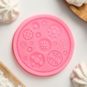 Молд «Шестерёнки», 10,5×10,5 см