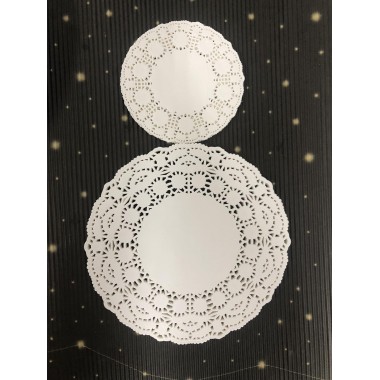 Салфетки Бумажные Ажурные 90 мм, 250 шт