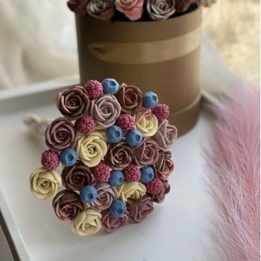 Молд Розы мини 6 шт, 2,8*1,9 см (9 г) Молд Розы мини 6 шт, 2,8*1,9 см (9 г)