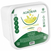 Пюре Цитрусовый микс AGROBAR, 1 кг (замороженное), Россия.