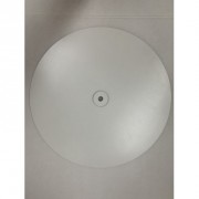 Основа белая 350 мм, 7,5-9 мм, для ярусной этажерки с отверстием, 1 шт