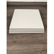 Подложка мдф квадратная белая 200*200 мм, 2,5-3 мм, 10 шт.