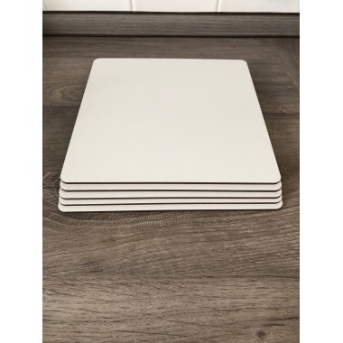 Подложка мдф квадратная белая 200*200 мм, 2,5-3 мм, 10 шт.