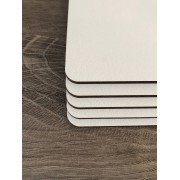 Подложка мдф квадратная белая 200*200 мм, 2,5-3 мм, 10 шт.