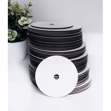 Межъярусная мдф 3 мм круглая белая 130 мм, с отверстием