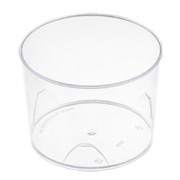 Креманка КРУГЛАЯ (88*73 мм) 200 мл прозрачная, без крышки, 1 шт 