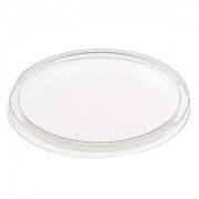 Крышка для креманки (88*73 мм) КРУГЛАЯ 200 мл прозрачная, 1 шт 