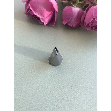 Кондитерская насадка лепесток изогнутый №60 (малый размер), 1 шт