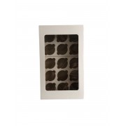 КОРОБКА НА 15 КЕКСОВ С ОКНОМ (390*240*96 мм) , 1 шт.