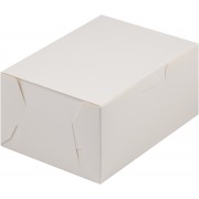 Коробка белая 150*110*75 мм без окошка для пирожных, 1 шт (новинка)