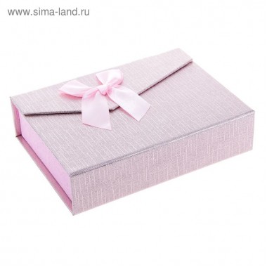 Коробка подарочная, 18,5 х 14,5 х 4,5 см