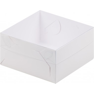 Коробка 120*120*60 мм белая с пластиковой крышкой, Белая, 10 шт Коробка 120*120*60 мм белая с пластиковой крышкой, Белая, 10 шт