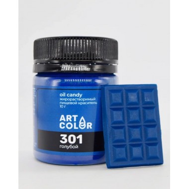 Краситель cухой жирорастворимый Голубой Art Color (Oil Candy), 10 г Краситель cухой жирорастворимый Голубой Art Color (Oil Candy), 10 г