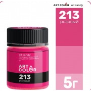 Краситель сухой жирорастворимый Розовый Art Color (Oil Candy), 5 г