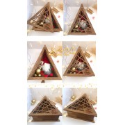 Коробка для подарка 25*30*9 см "Ёлочка" , 1 шт (под заказ за 2 дня)