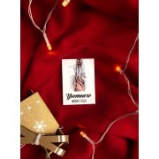 Мини открытка "Уютного нового года" 5*7 см, 1 шт