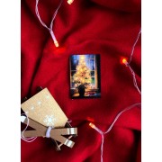 Мини открытка "Елка" 5*7 см, 1 шт