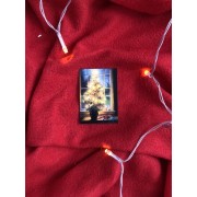 Мини открытка "Елка" 5*7 см, 1 шт