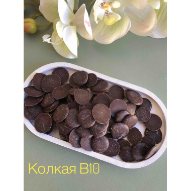 Глазурь Тёмная КОЛКАЯ  В10 кондитерская  шоколадная, 100 г , РБ.