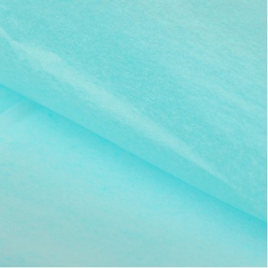 Бумага упаковочная тишью, двухсторонняя, голубая, 50 х 66 см, 10 шт (134528)