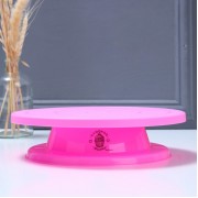 Подставка для торта вращающаяся «Магия», 28х7 см, 1 шт